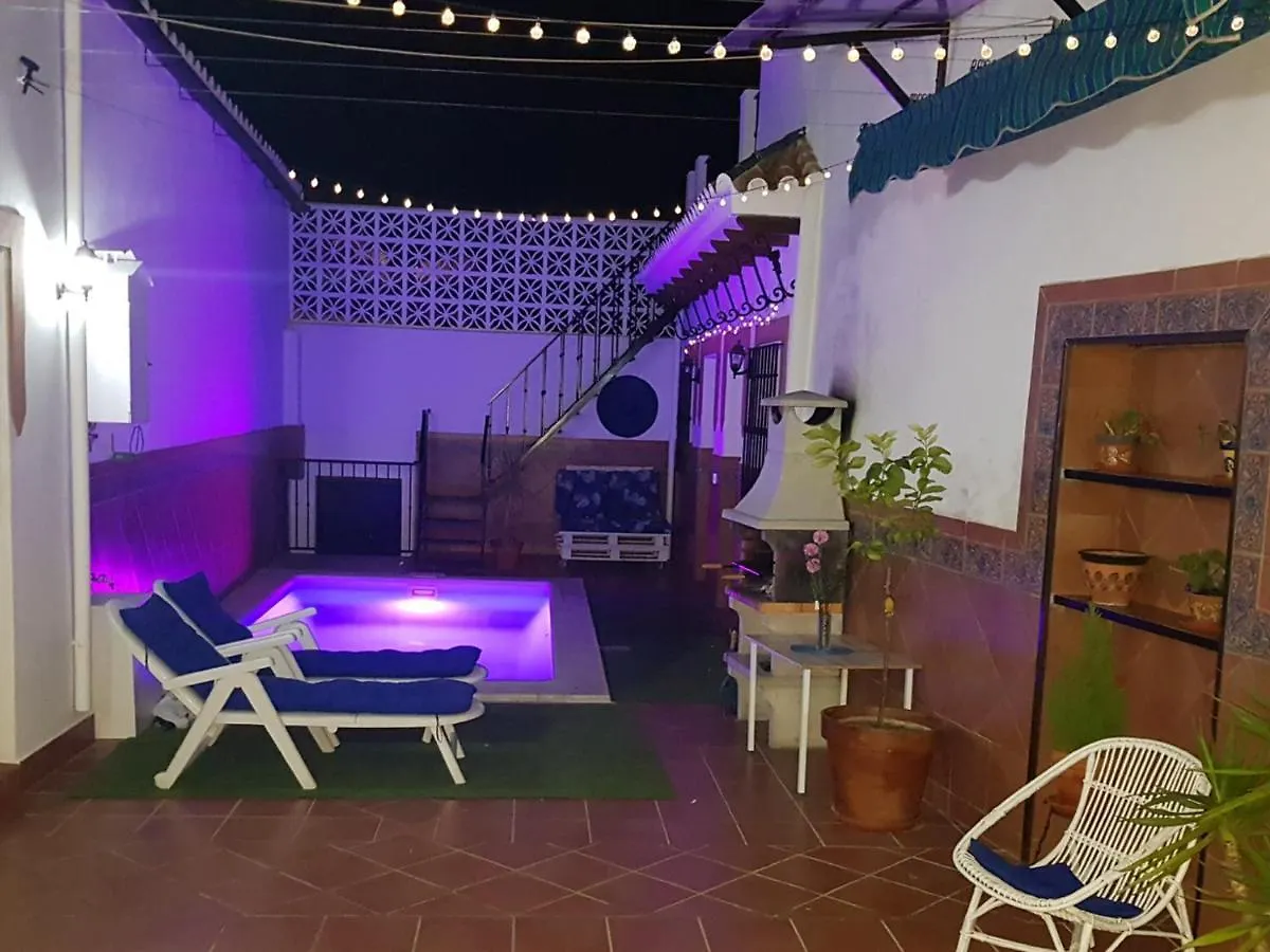 Сasa de vacaciones Villa SEÑORÍO de MARÍN piscina climatizada exterior Arriate